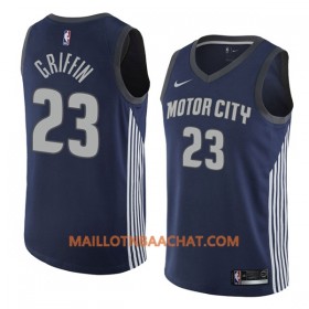 Maillot NBA Detroit Pistons Blake Griffin 23 Nike City Edition Swingman - Homme